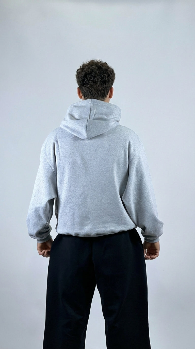Gray Oversize Hoodie