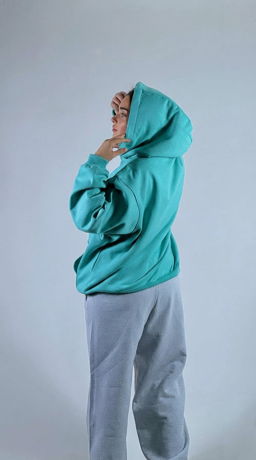BlueGreen Oversize Hoodie