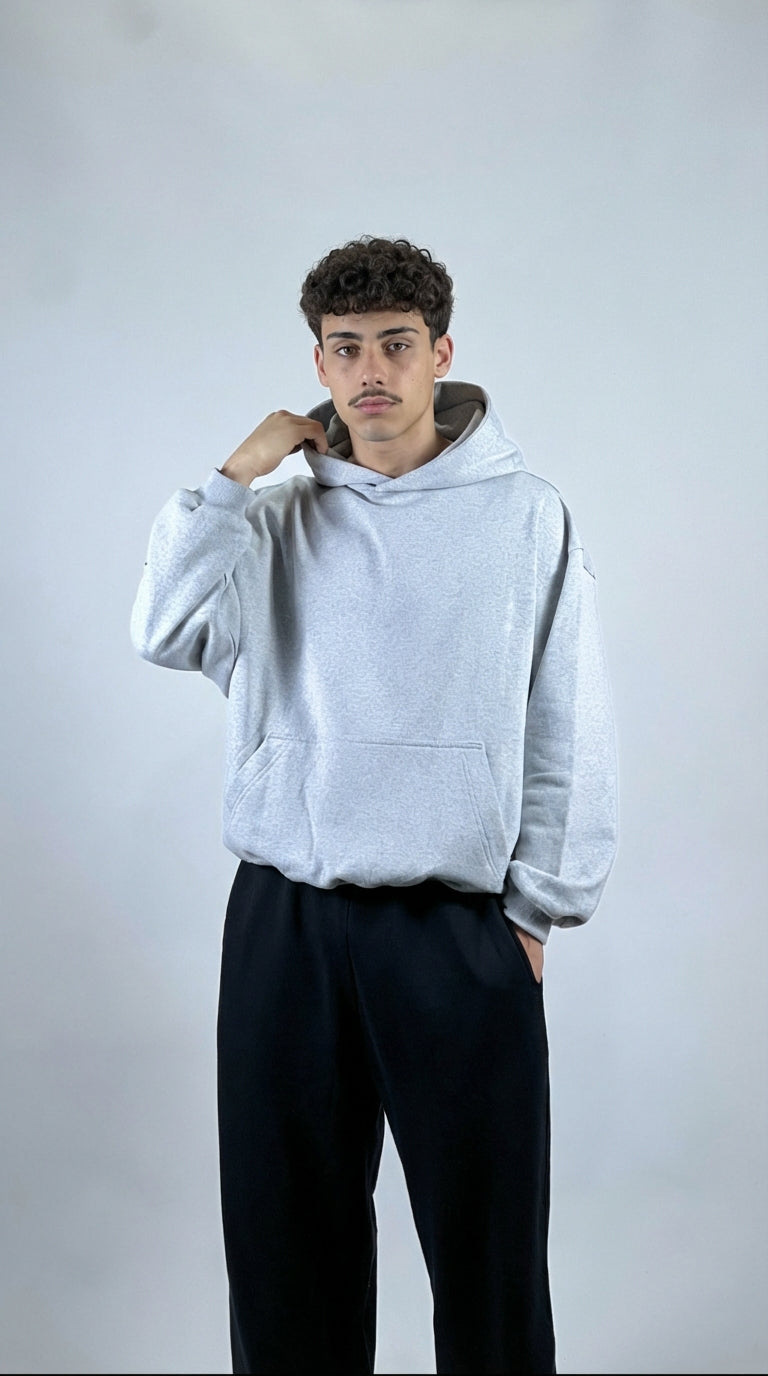 Gray Oversize Hoodie
