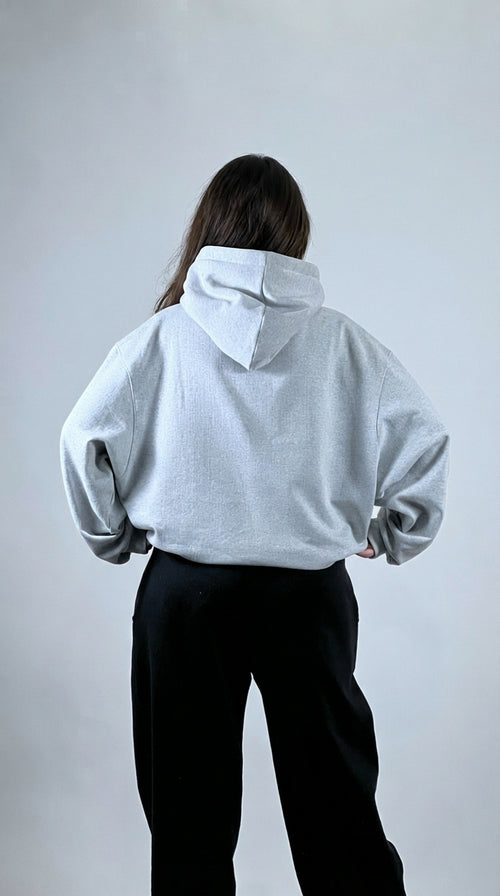 Gray Oversize Hoodie